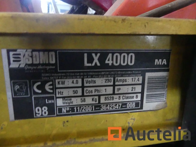 Generator sdmo lx4000 - afbeelding 5 van  6