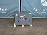 Generator silent 9500dse diesel 10kva 2024 nieuw - afbeelding 1 van  1