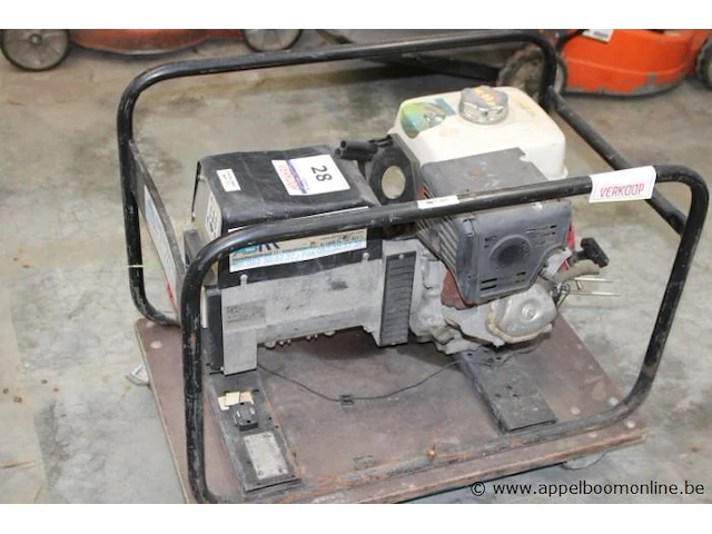 Generator sinco et2mcf, 7kva, werking niet gekend - afbeelding 2 van  3