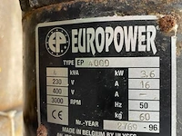 Generator ulyses europower - afbeelding 7 van  7