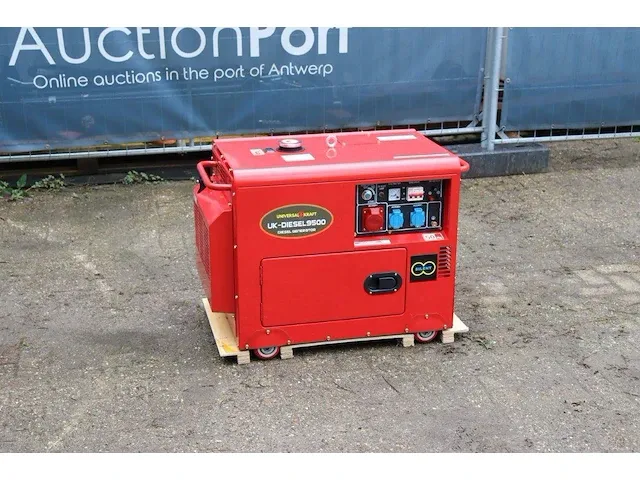 Generator universal kraft uk-diesel 9500 5.5kw 380v nieuw - afbeelding 1 van  1