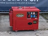 Generator universal kraft uk-diesel9500 diesel 7.5pk nieuw - afbeelding 1 van  1