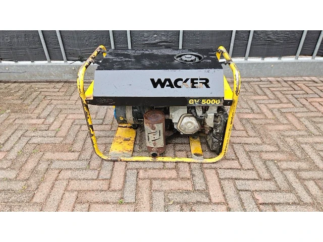 Generator wacker gv 5000 benzine 2004 - afbeelding 1 van  1