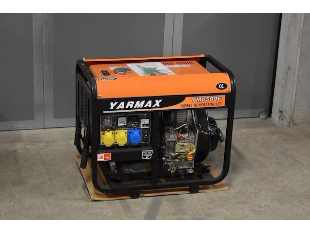 Generator yarmac ym6500e 6.5kva diesel nieuw - afbeelding 1 van  1