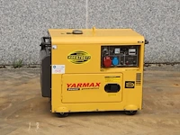 Generator yarmax kde6700t3 silent diesel 6.5kva nieuw - afbeelding 1 van  1