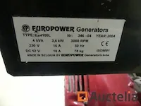 Generatorset europower ep 4100 l - afbeelding 4 van  8