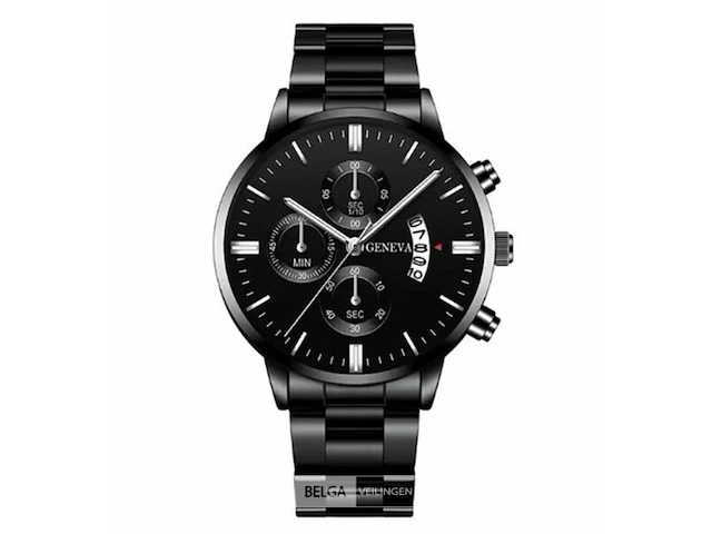 Geneva nigrum - men's watch - afbeelding 1 van  1