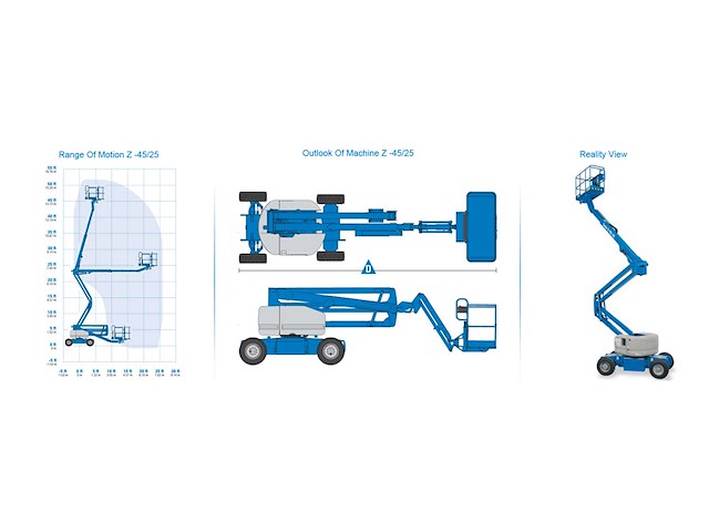 Genie - 2003 - z-45/25 - hoogwerker - afbeelding 13 van  20