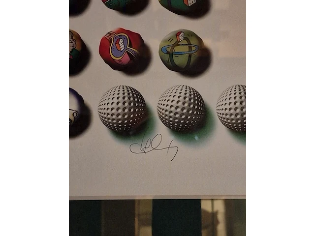 Genummerde druk golfballen - afbeelding 1 van  3