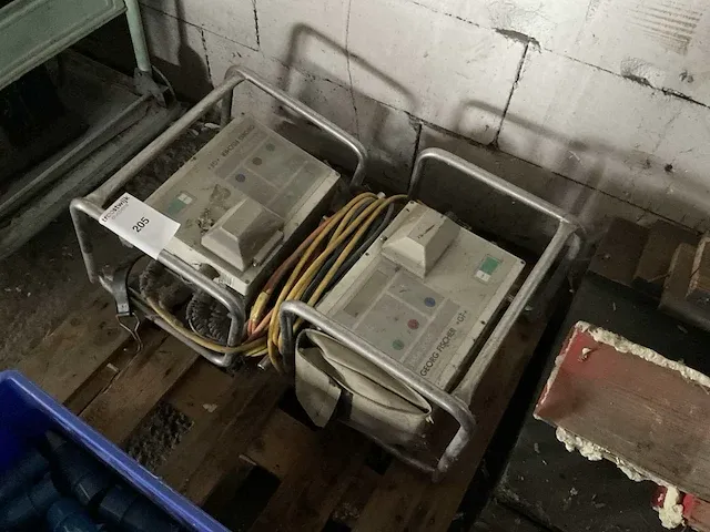 Georg fischer msa 3000 elektrolasmachine (2x) - afbeelding 1 van  3
