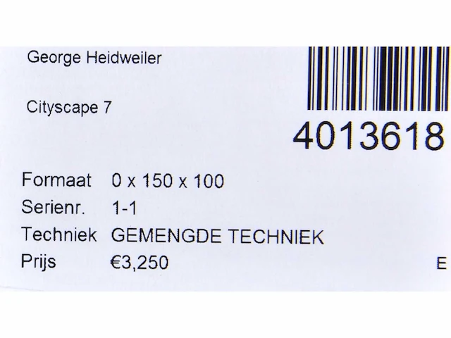 George heidweiller (beverwijk, 1963) - origineel, groot - afbeelding 5 van  8