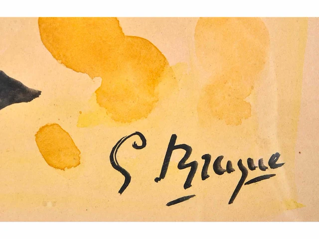 Georges braque - les oiseaux - zeefdruk - afbeelding 3 van  7
