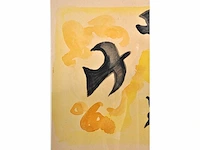 Georges braque - les oiseaux - zeefdruk - afbeelding 4 van  7