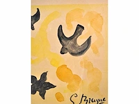 Georges braque - les oiseaux - zeefdruk - afbeelding 5 van  7