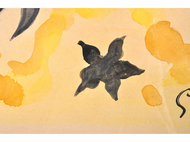 Georges braque - les oiseaux - zeefdruk - afbeelding 6 van  7