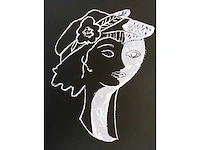 Georges braque - portret - zeefdruk - afbeelding 4 van  4