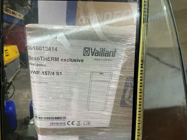 Geothermische warmtepomp vaillant flexotherm exclusive vwf157/4 - afbeelding 2 van  3
