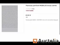 Geperforeerde vierkante gaten kraftwerk-mobilio