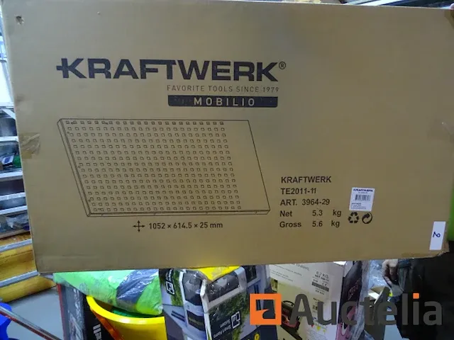 Geperforeerde vierkante gaten kraftwerk-mobilio - afbeelding 3 van  6