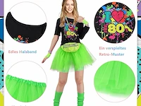 Geplaimir jaren 80-outfit (small) - afbeelding 2 van  4