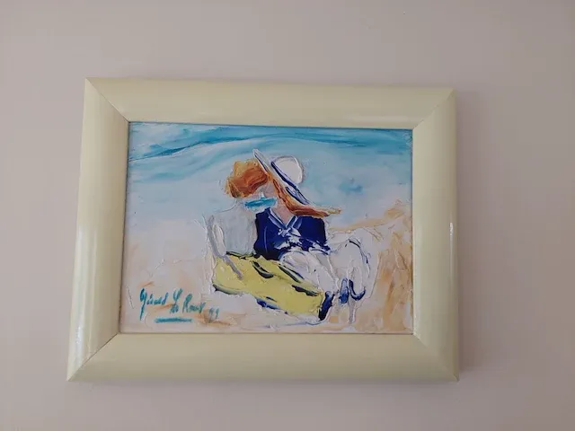 Gérard le roux - origineel schilderij in olie - afbeelding 1 van  6
