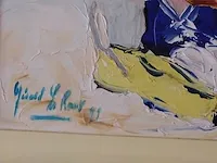 Gérard le roux - origineel schilderij in olie - afbeelding 2 van  6