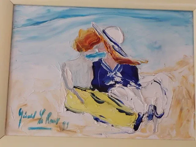 Gérard le roux - origineel schilderij in olie - afbeelding 3 van  6