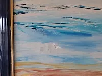 Gérard le roux "three women" - origineel schilderij in olie - afbeelding 5 van  7
