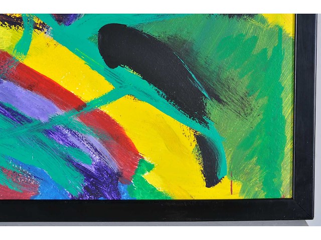 Gerard vanhove - tshibinda ilonga - acryl op paneel - afbeelding 7 van  11