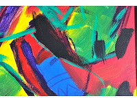 Gerard vanhove - tshibinda ilonga - acryl op paneel - afbeelding 11 van  11