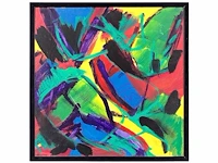 Gerard vanhove (1942-1994) - tshibinda ilonga - acryl op paneel - afbeelding 3 van  4