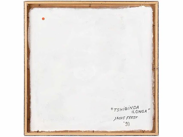 Gerard vanhove (1942-1994) - tshibinda ilonga - acryl op paneel - afbeelding 4 van  4