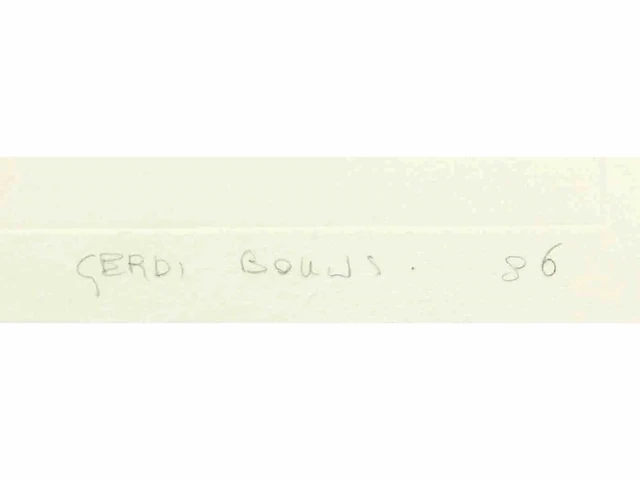 Gerdi bouws (amsterdam, 1951) - zeldzaam - afbeelding 3 van  3
