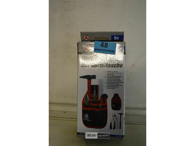 Gereedschap-set in tas 7-delig - afbeelding 1 van  4