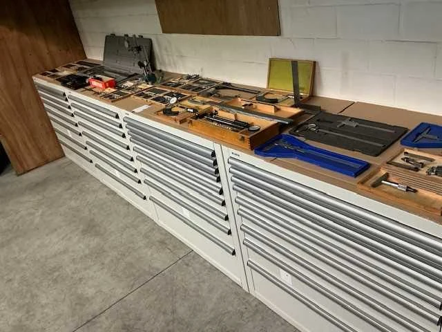 Gereedschappen voor precisiemechaniek en werkplaatsinrichting
