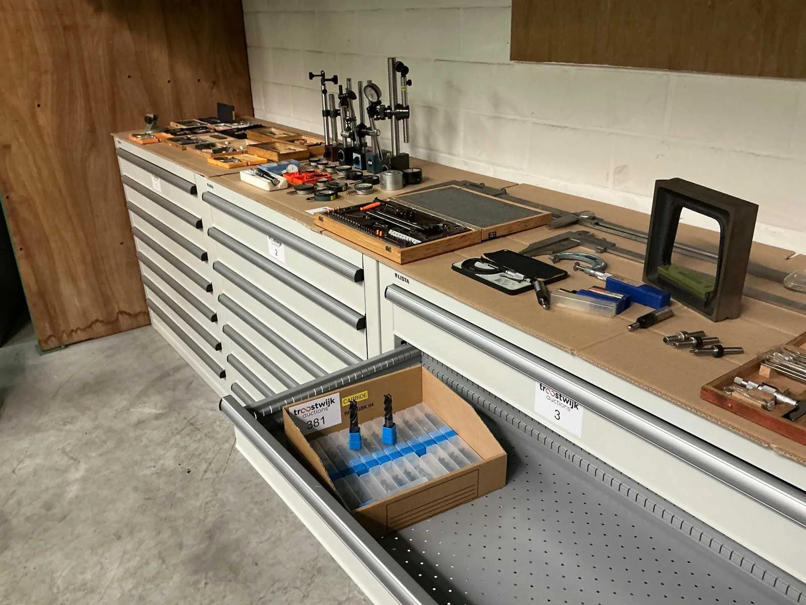 Gereedschappen voor precisiemechaniek en werkplaatsinrichting