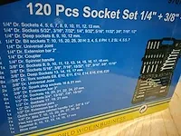 Gereedschapset 120 delig - afbeelding 4 van  4
