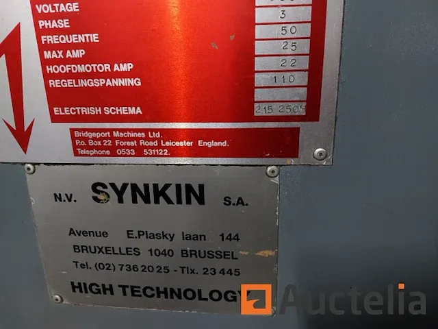 Gereedschapsfreesmachine bridgeport interact 4 - afbeelding 8 van  11