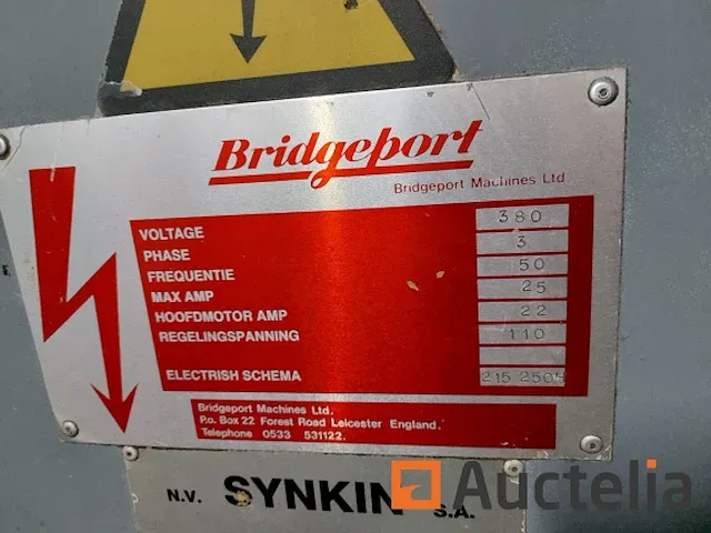Gereedschapsfreesmachine bridgeport interact 4 - afbeelding 9 van  11
