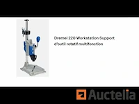 Gereedschapshouder voor stationair werk dremel 220 - afbeelding 1 van  3