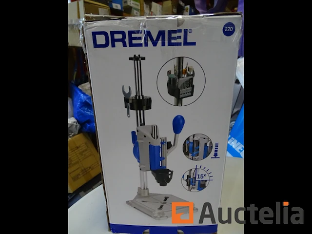 Gereedschapshouder voor stationair werk dremel 220 - afbeelding 2 van  3