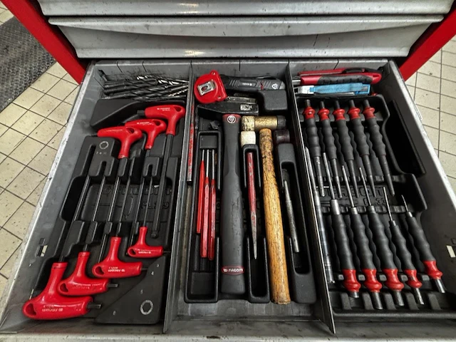 Gereedschapskar facom xl chrono - afbeelding 9 van  11