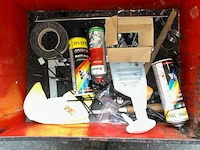 Gereedschapskar met inhoud - afbeelding 5 van  6