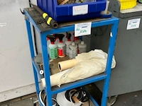 Gereedschapskar, rek op wielen - afbeelding 2 van  10