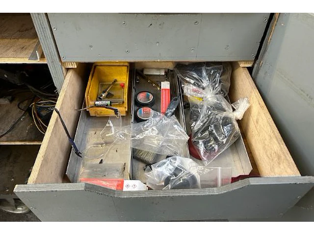 Gereedschapskar, rek op wielen - afbeelding 8 van  10