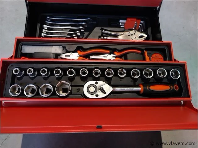 Gereedschapskist 86 delig ultra tools - afbeelding 5 van  10