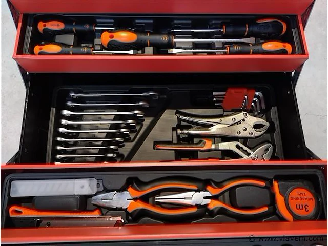 Gereedschapskist 86 delig ultra tools - afbeelding 6 van  10