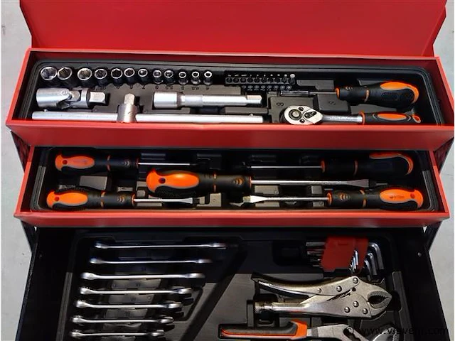 Gereedschapskist 86 delig ultra tools - afbeelding 8 van  10