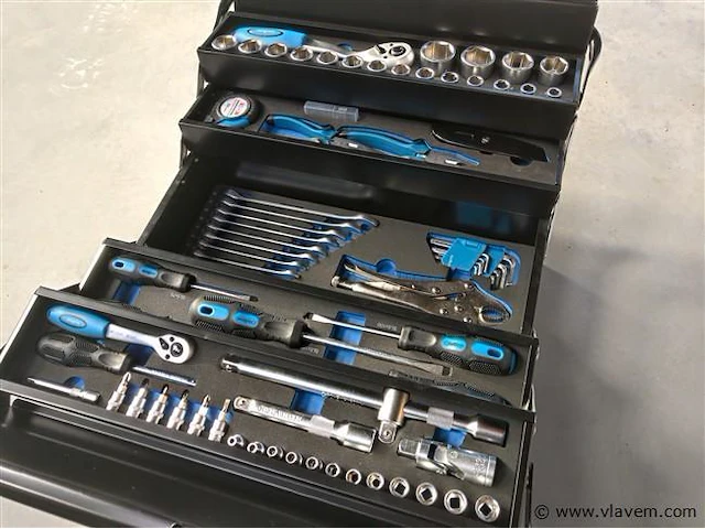 Gereedschapskist gevuld professioneel - afbeelding 5 van  7