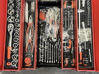 Gereedschapskist met 85 stuks gereedschap